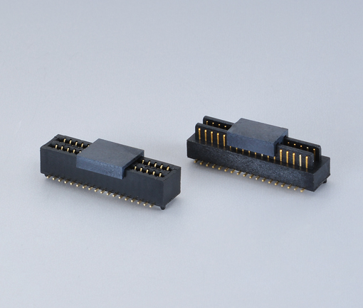 0.8mm间距 板对板连接器 立贴 顶部插入 高:6.0